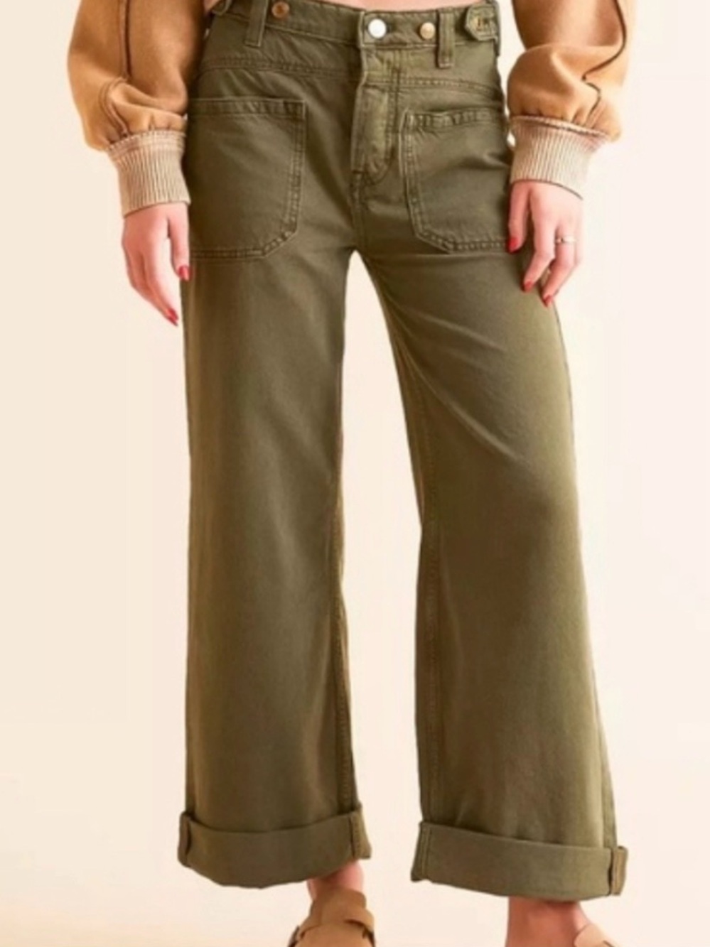 We the Free Palmer cuff jean size 30